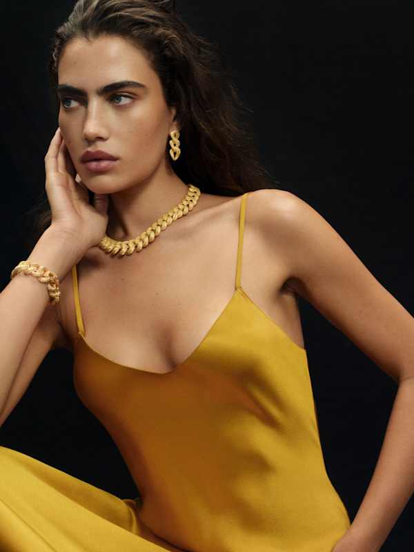 Rosa Earrings - Gold